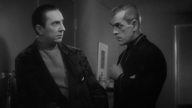 Bela Lugosi and Boris Karloff