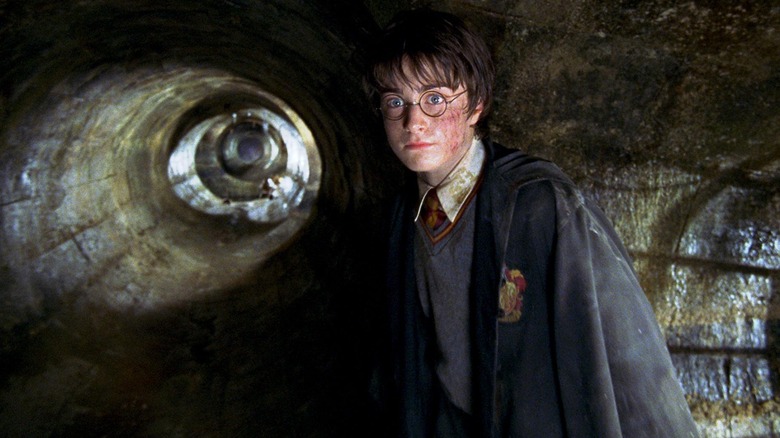 Harry Potter in tunnels