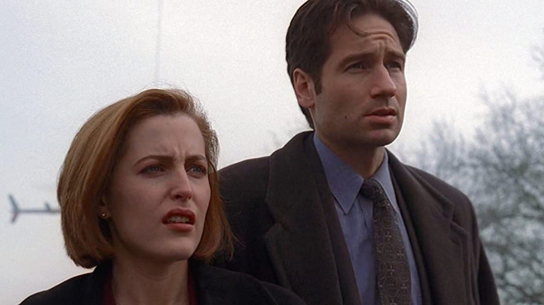 Gillian Anderson, David Duchovny, Scully, Mulder