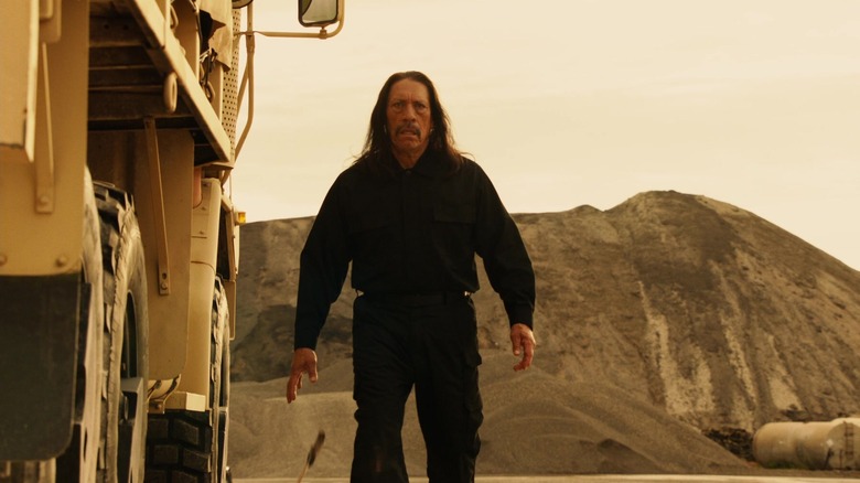 Danny Trejo walking