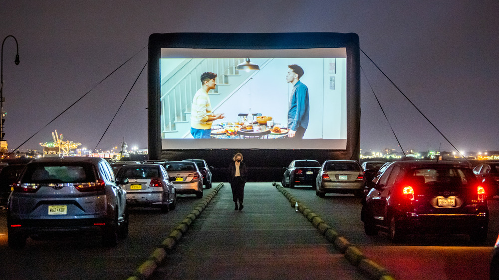 Drive-in movie theater