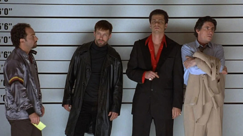 The suspects in The Usual Suspects line up