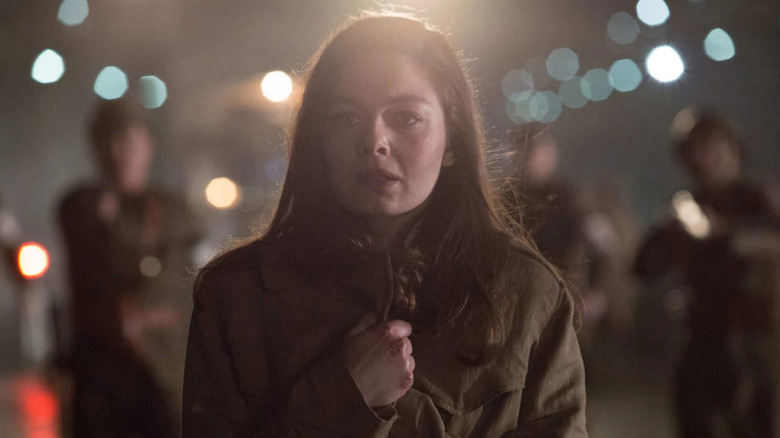 Juliana Crain seeks asylum in "The Man in the High Castle" (2015)