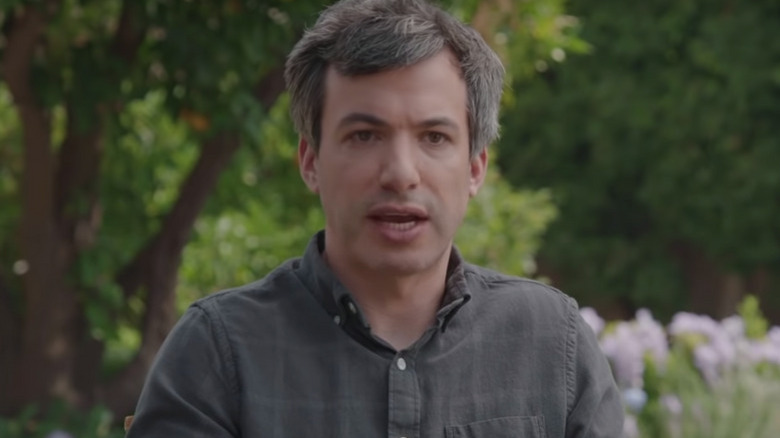 Nathan Fielder in a behind-the-scenes video