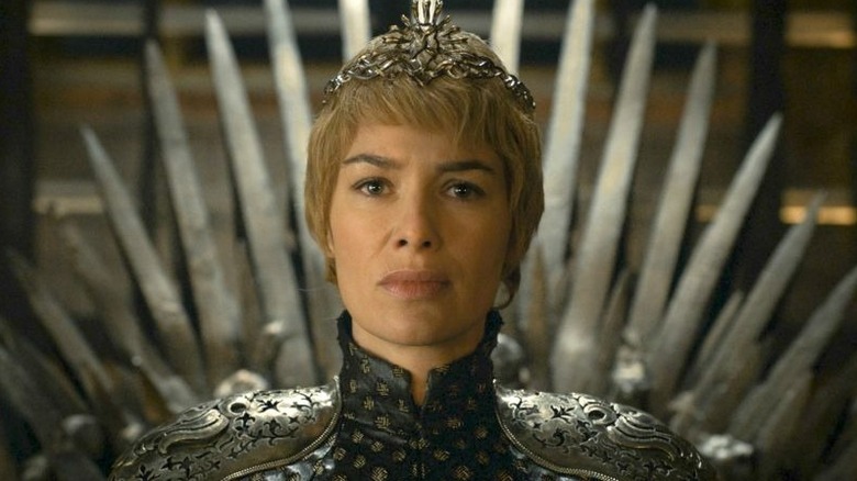 Cersei on the Iron Throne