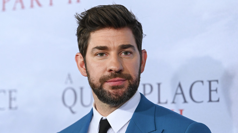 John Krasinski smirking