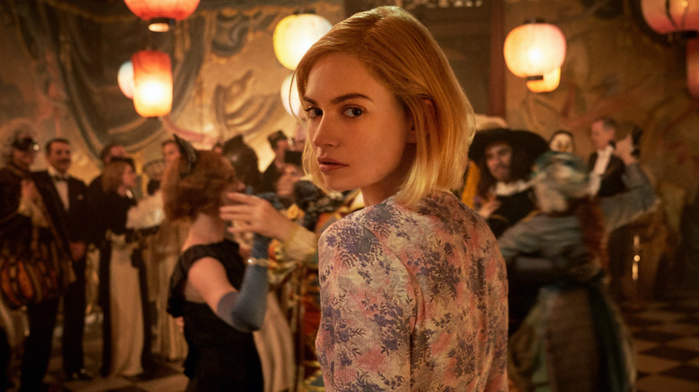 Lily James is haunted by Rebecca