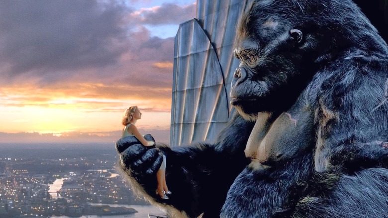 King Kong holding Ann Darrow