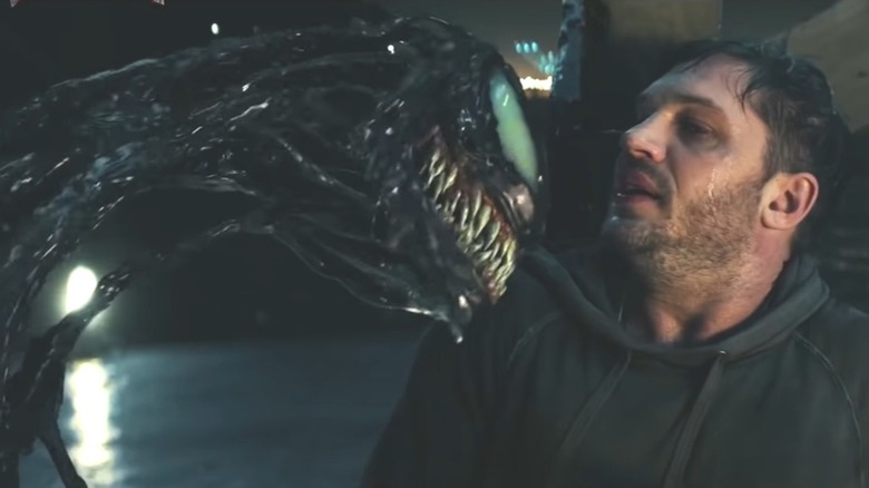 Venom intimidating Eddie