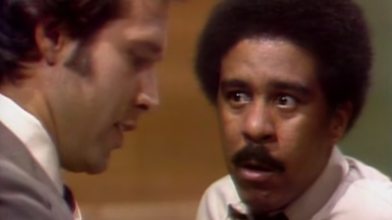 Pryor angrily staring at Chase