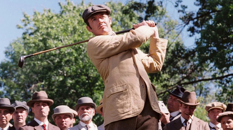 Stephan Dillane teeing off