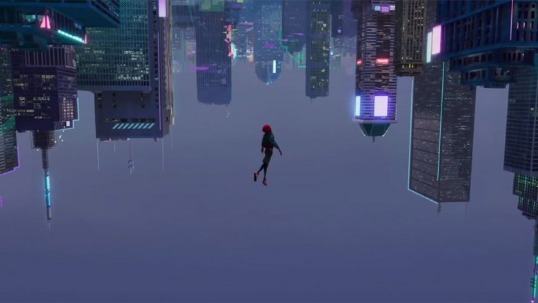 Scene from Into the Spider-Verse