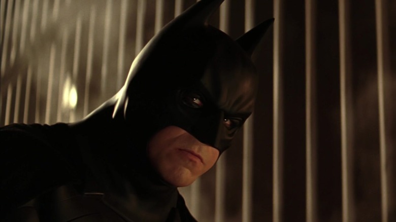 Batman glancing sideways