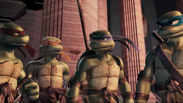 Animated TMNTs discuss their plans