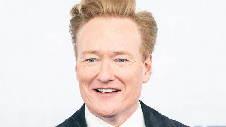 Conan O'Brien on white background