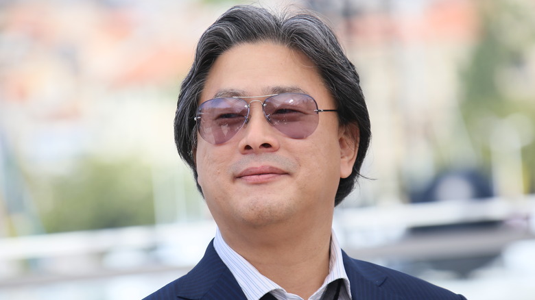 Park Chan-wook wearing sunglasses