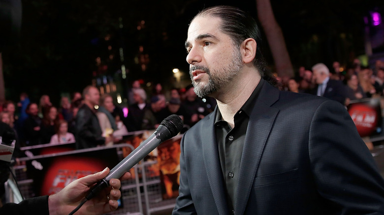 S. Craig Zahler on red carpet