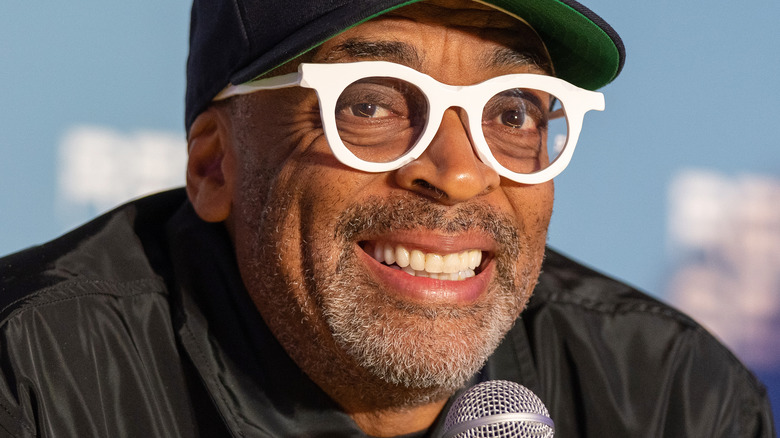 Spike Lee smiling