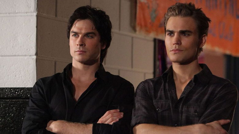 Damon and Stefan Vampire Diaries