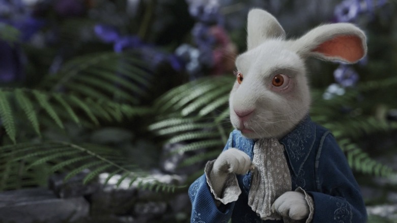 The White Rabbit isn't sure he brought the right Alice back