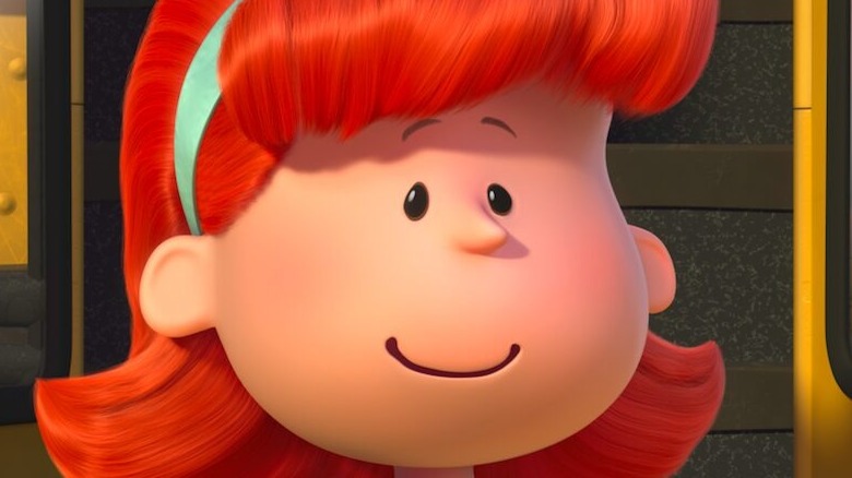 Little Red-Haired Girl smiling