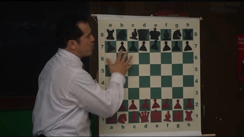 John Leguizamo teaches chess