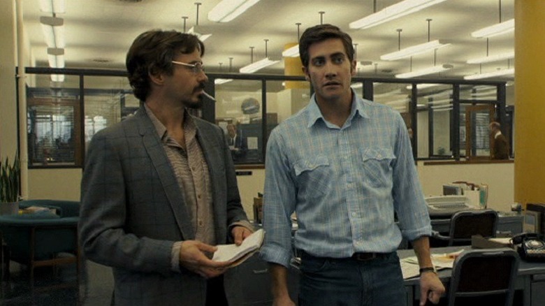 Robert Downey Jr. and Jake Gyllenhaal in Zodiac