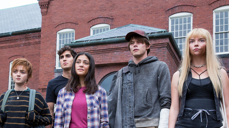 Maisie Williams, Blu Hunt, Anya-Taylor Joy, Charlie Heaton, and Henry Zaga from "The New Mutants"