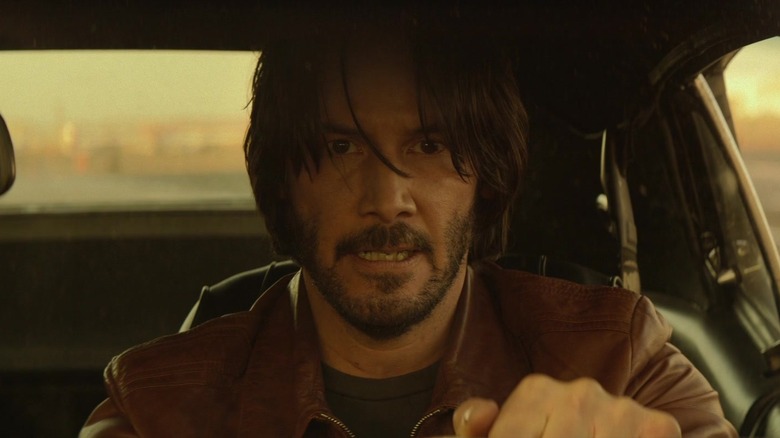 John Wick driving car