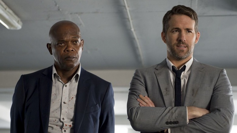 Ryan Reynolds and Samuel L. Jackson