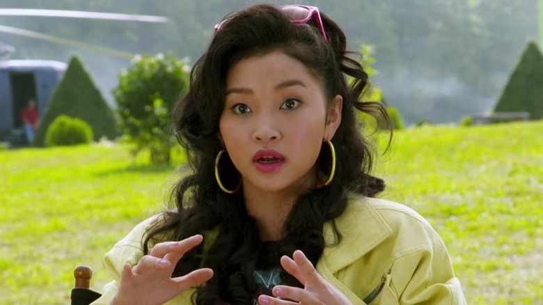 Lana Condor surprised