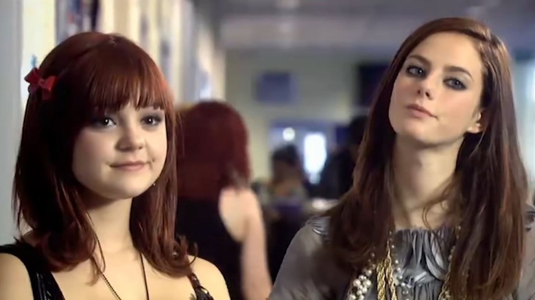 Effy and Katie talking