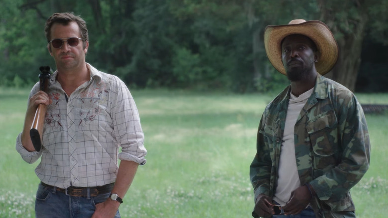 Hap and Leonard outdoors