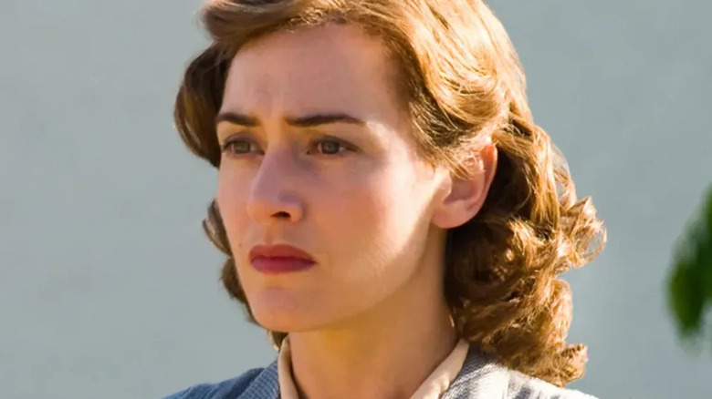 Mildred Pierce looking disappointed