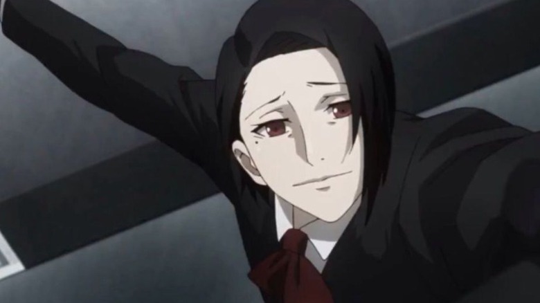 Nimura Furuta smirking