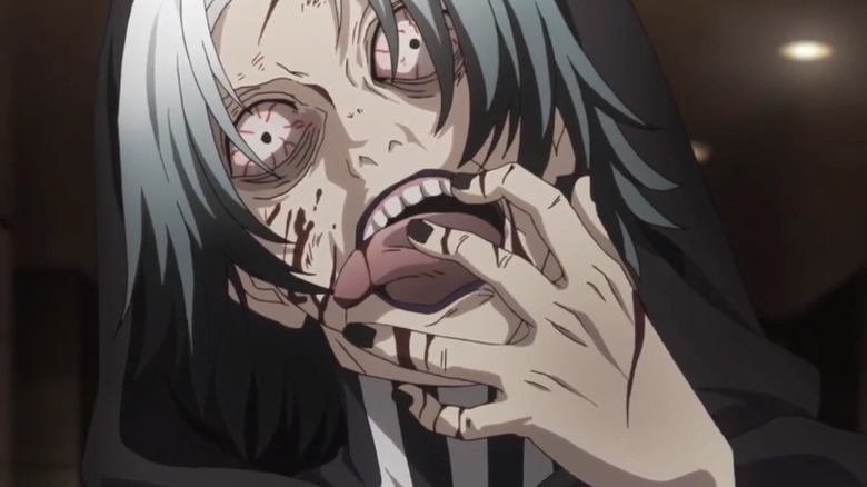 Seidou Takizawa drinking blood