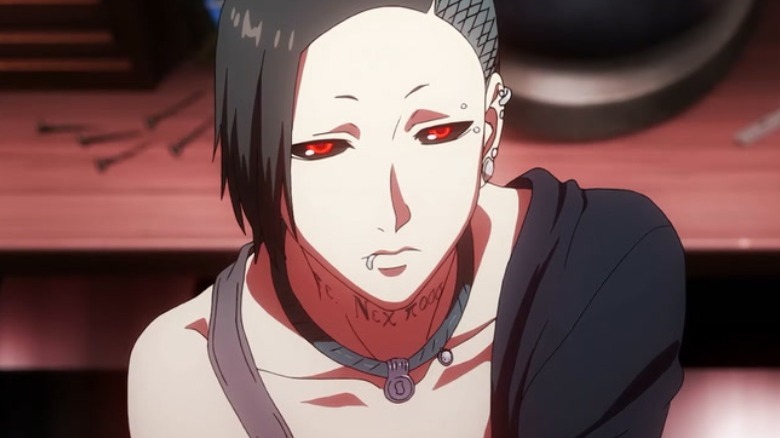 Tokyo Ghoul's Uta looking sad