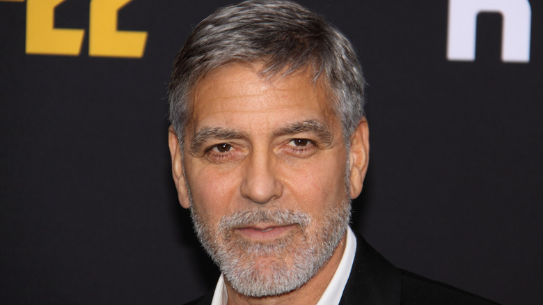 George Clooney with beard