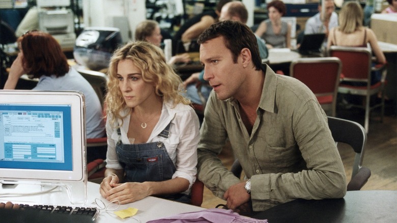 Sarah Jessica Parker and John Corbett in Sex and the City