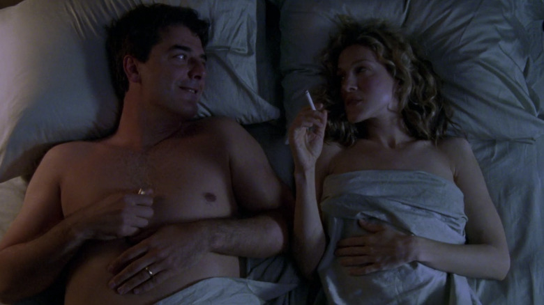 Sarah Jessica Parker and Chris Noth in Sex and the City