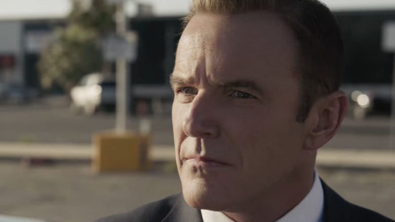 Agent Coulson looking concerned