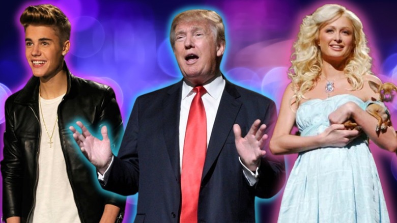 Justin Bieber, Donald Trump, and Paris Hilton hosting SNL