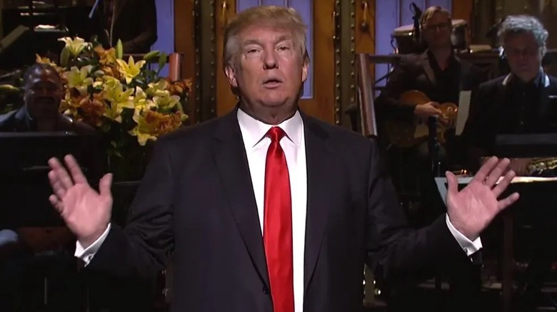 Donald Trump hosting SNL in 2015