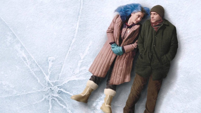 Joel and Clementine on ice