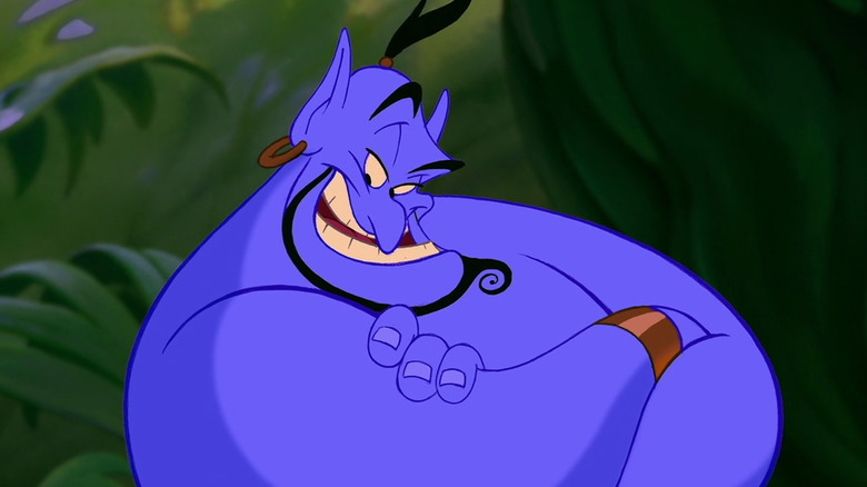 Robin Williams as the Genie in Aladdin