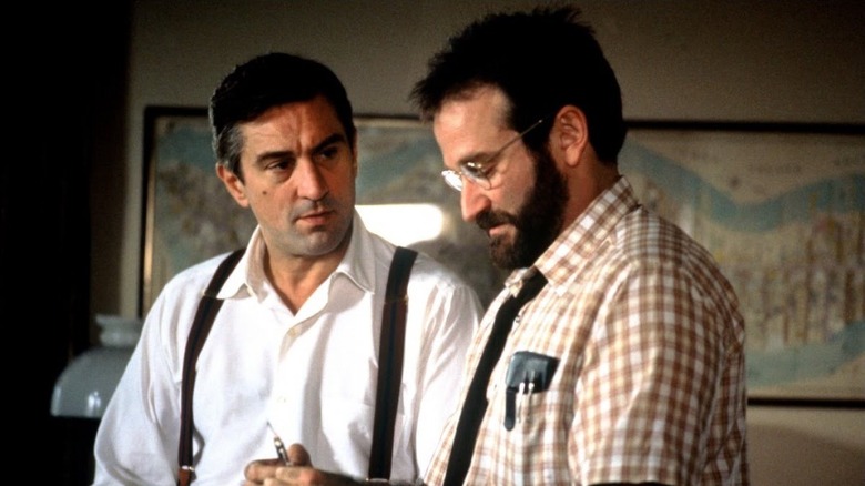 Robin Williams and Robert De Niro in Awakenings