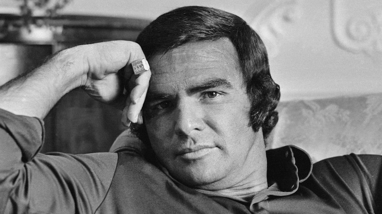 Burt Reynolds looking relaxed 