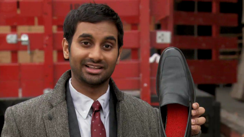 Tom Haverford red carpet shoes