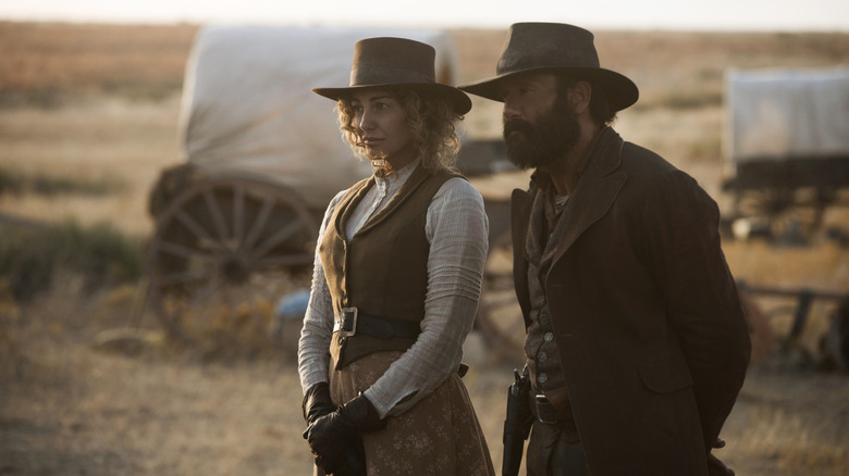 James and Margaret Dutton standing together