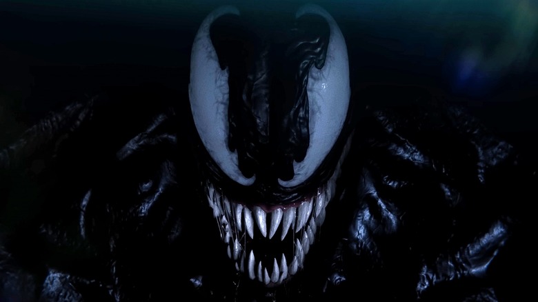 Venom smiling